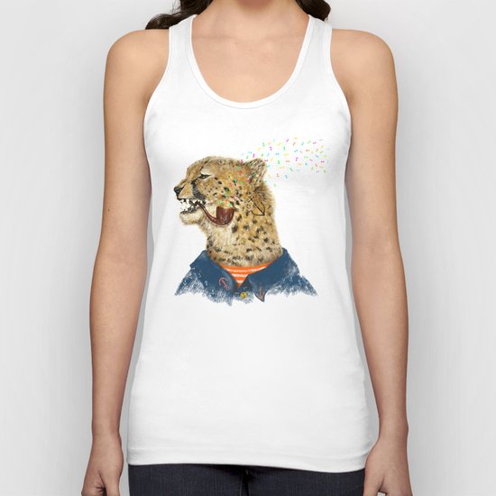 Cheetah Sailor II Unisex Tank Top