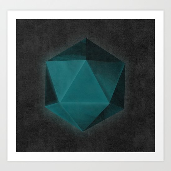 spatial geometry Art Print