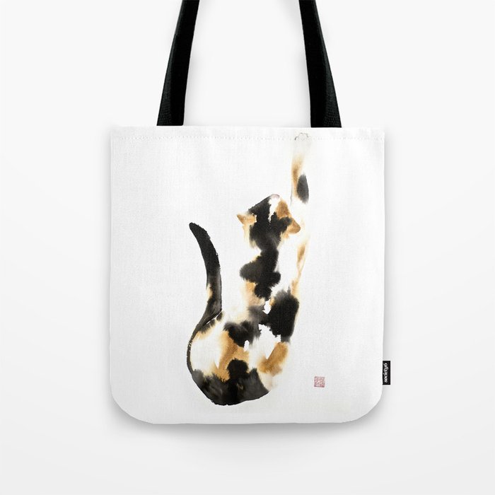 Calico cat Tote Bag