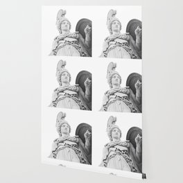 Athena Goddess of Wisdom #12 #wall #art #society6 Wallpaper