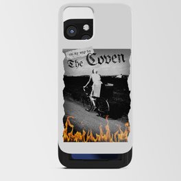 Coven collage flames iPhone Card Case