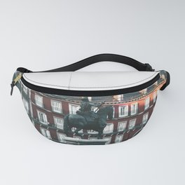 Spain Photography - Historical Landmark In Madrid Fanny Pack