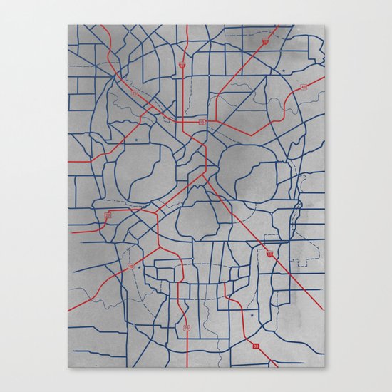 Death Toll Canvas Print