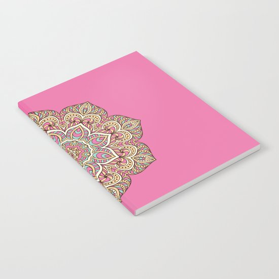Pink Mandala Notebook