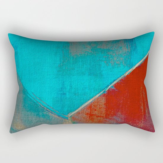 The River that Through the City Rectangular Pillow