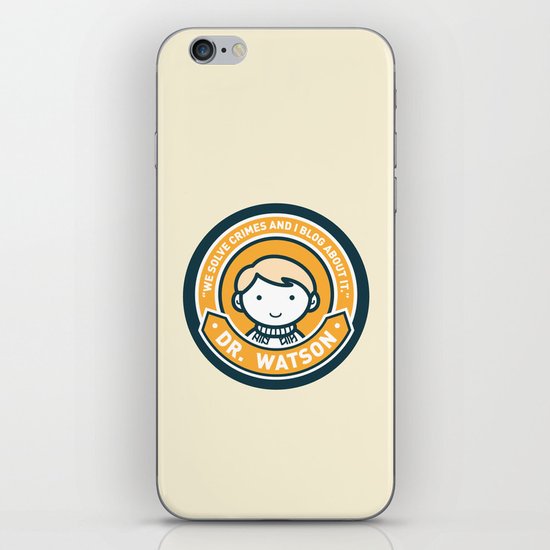 Cute John Watson - Orange iPhone Skin