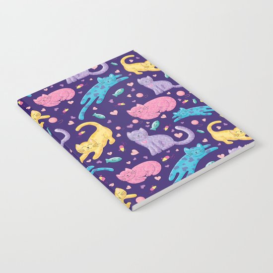 Playful Kittens Pattern Notebook