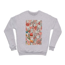 Wild Vintage Spring Flowers Crewneck Sweatshirt