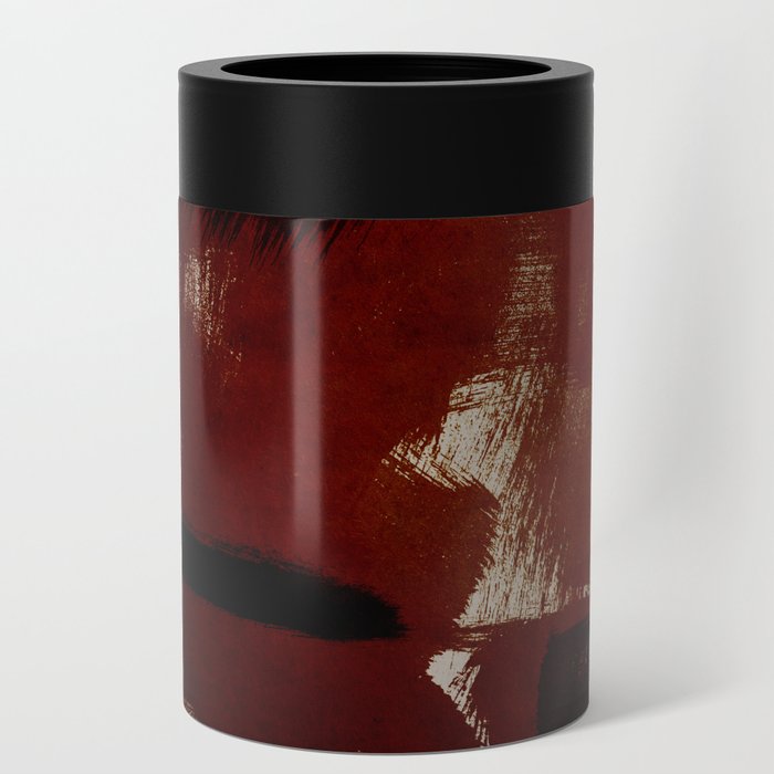 Dark Motion Abstract Can Cooler