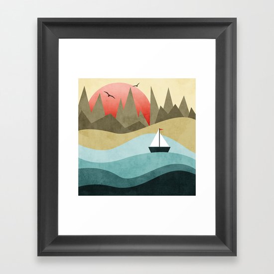 Ocean Adventure 2 Framed Art Print