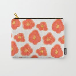 Hibiscus Watercolor Pattern Carry-All Pouch | Paper53, Painting, Flower, Floral, Pattern, Hibiscus, Artwork, Watercolor, Digital 