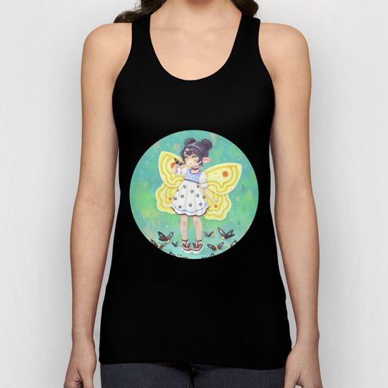 Butterfly Girl Unisex Tank Top