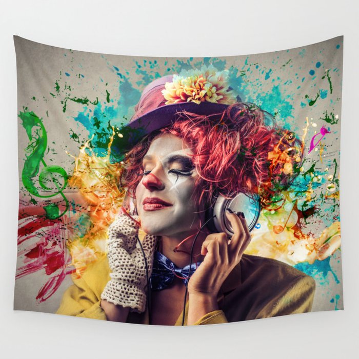Music tapestry hot sale