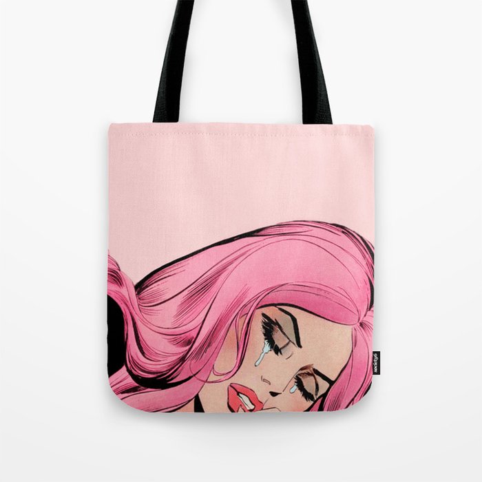 Pink Lady Tote Bag