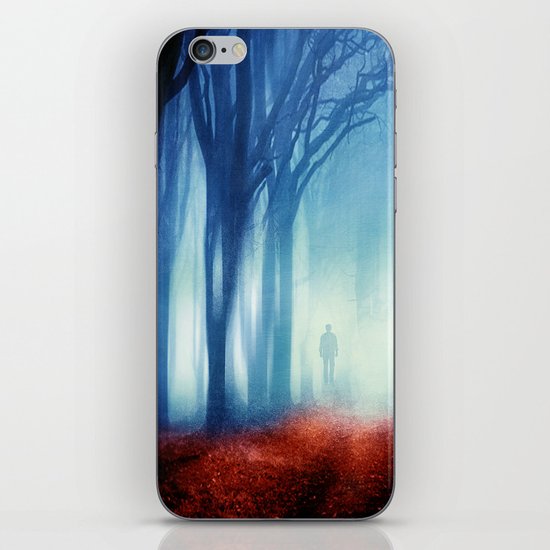 In The Mist she Was Standing iPhone & iPod Skin