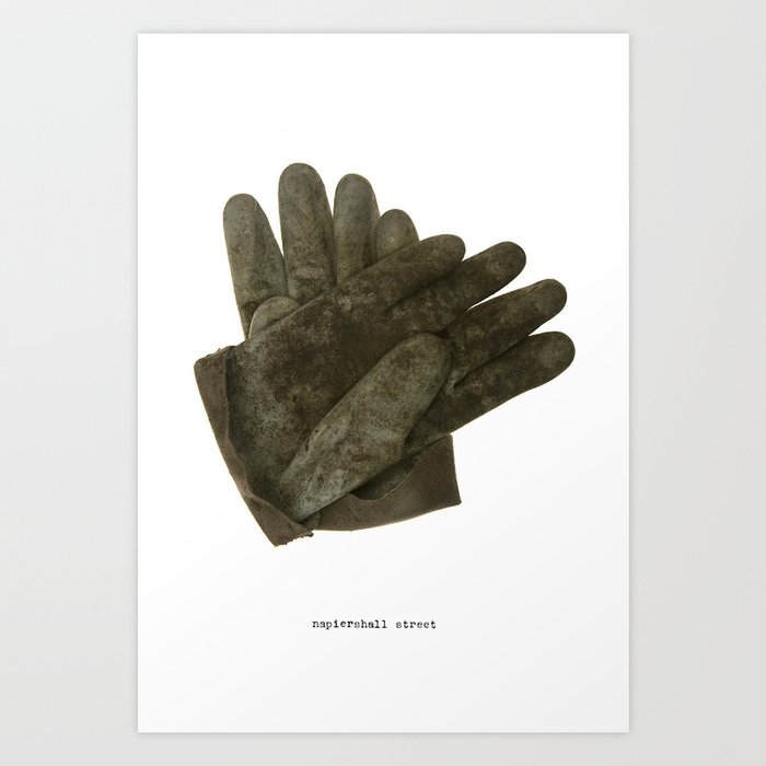 lost gloves Art Print by calummckenziecreative