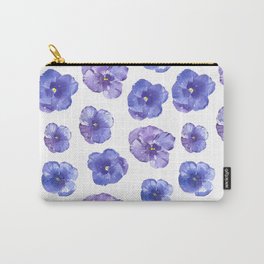 Wild pansies Carry-All Pouch