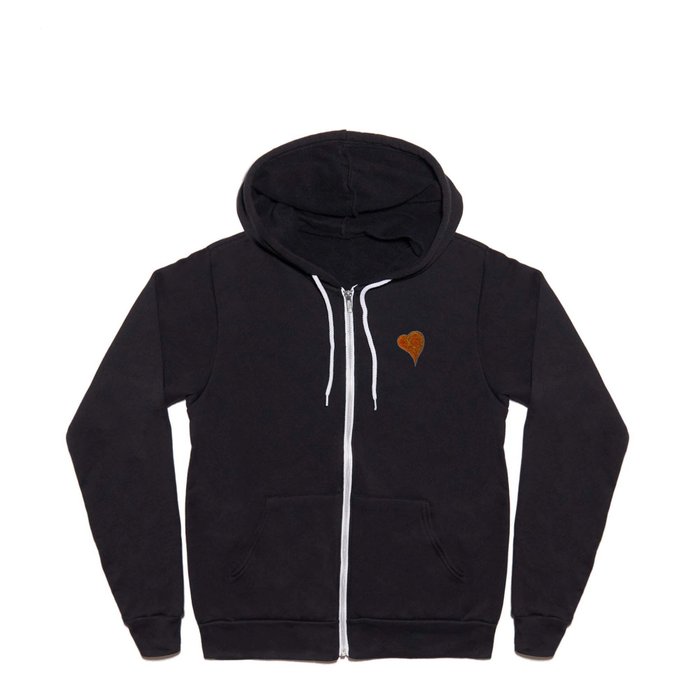 Heart Full Zip Hoodie