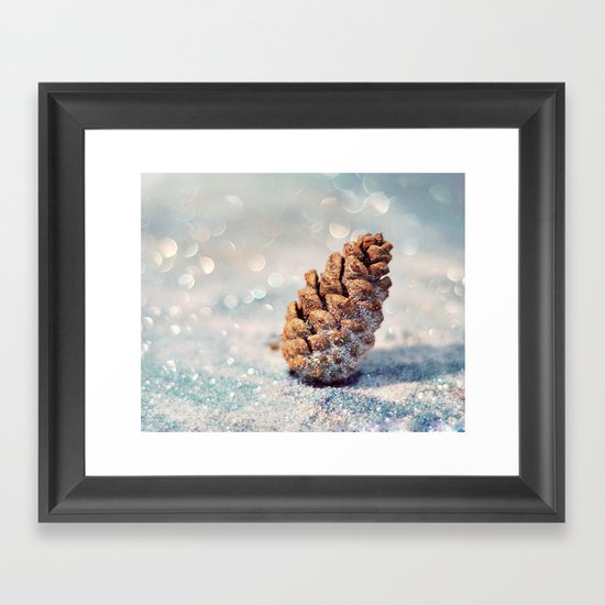 Snow Cone Framed Art Print
