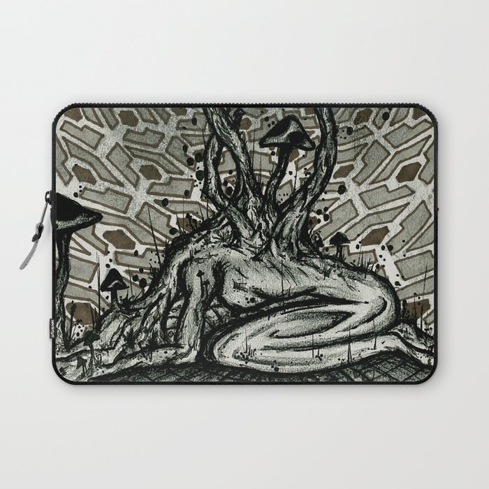 Shroom Consumed Laptop Sleeve