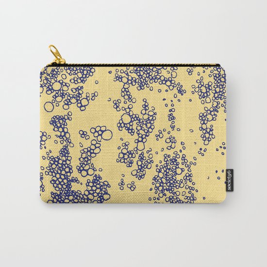 OCEAN YELLOW&BLUE Carry-All Pouch