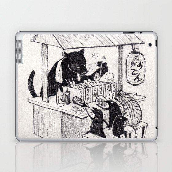 The black panther oden Laptop & iPad Skin