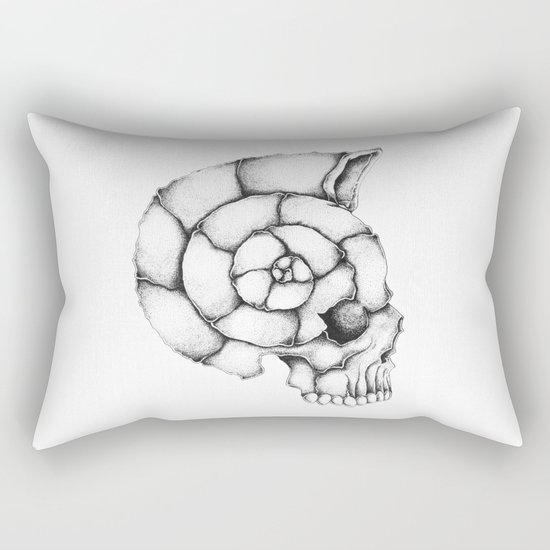 sea skull Rectangular Pillow
