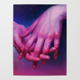 Aesthetic Hands Poster