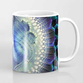 emanations in blue Coffee Mug