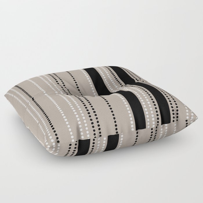 Spots and Stripes Floor Pillow