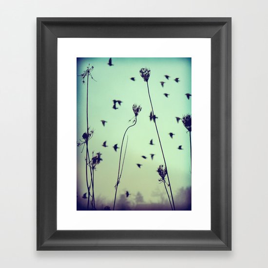 Skeletal Queens Framed Art Print