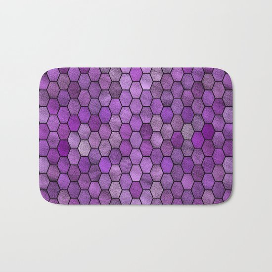 Glitter Tiles ১ Bath Mat