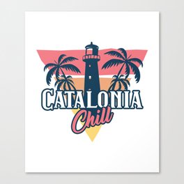 Catalonia chill Canvas Print