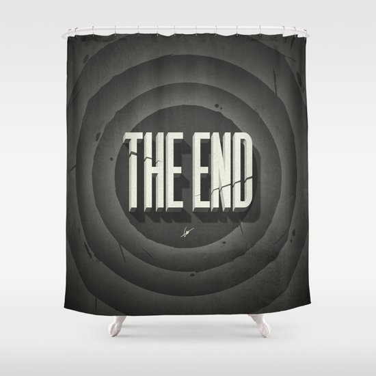 The End Shower Curtain