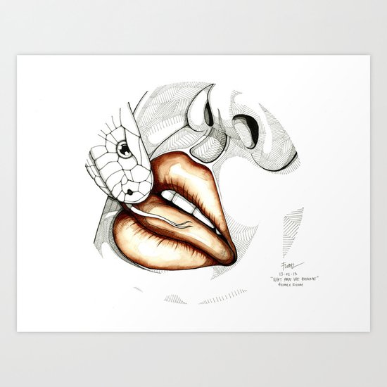 What have we become? Art Print