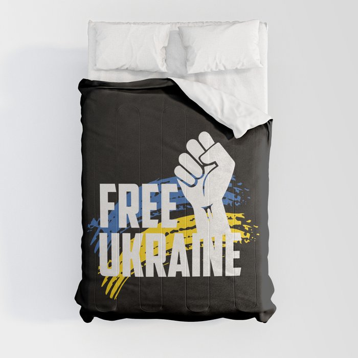 Free Ukraine Comforter
