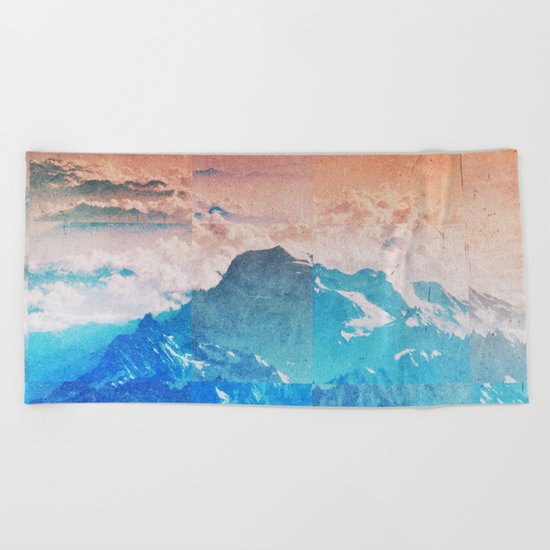 Fractions A77 Beach Towel