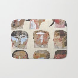 Let's Get It Together Bath Mat | Painting, Art, Bergey, Expressionism, Women, Acrylic 
