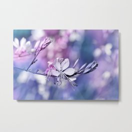 Spring 189 Metal Print | Blue, Flowers, Color, Photo, Decorative, Laura, Macro, Digitalmanipulation, Nature, Branch 