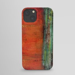 Abstract Copper iPhone Case