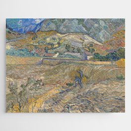 Vincent van Gogh Landscape at Saint-Rémy Jigsaw Puzzle