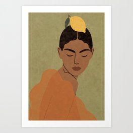 Lemon Fee Art Print