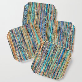 Stripes and Beads Coaster