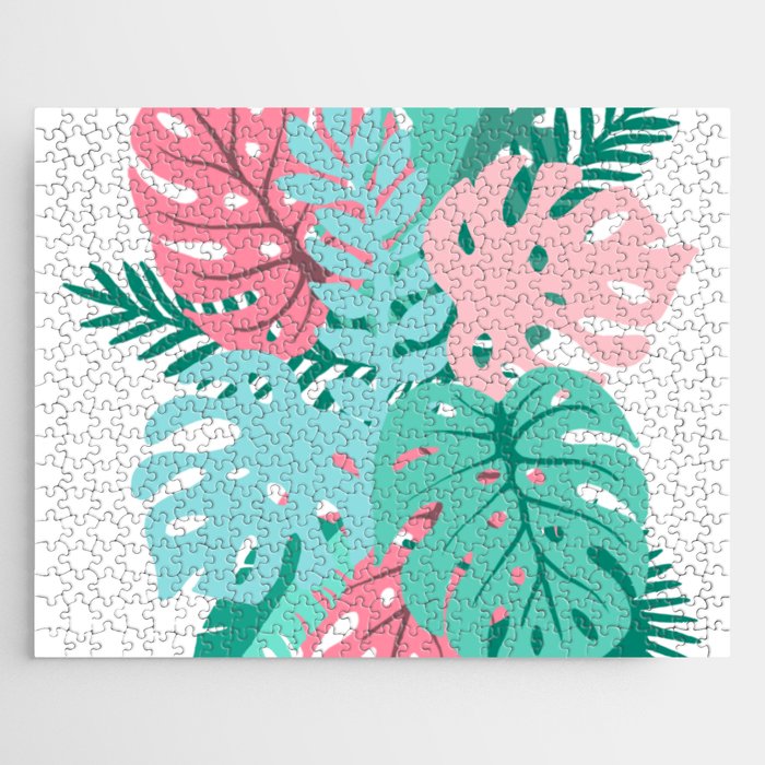 Tropical Leaves Jigsaw Puzzle