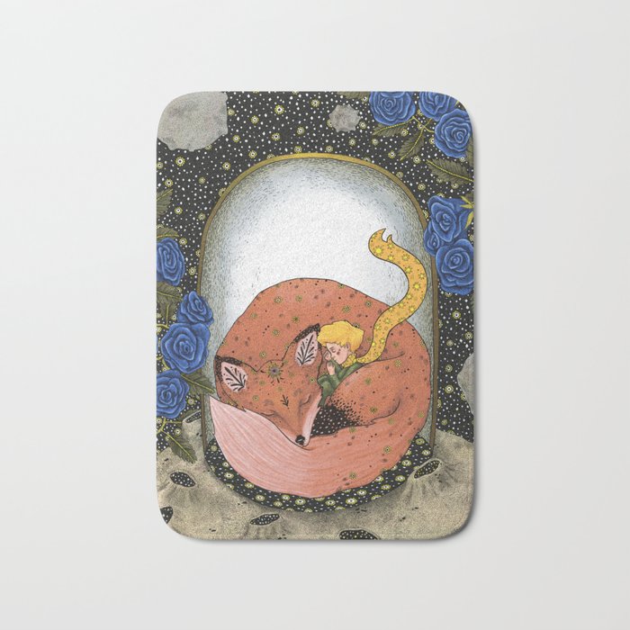 The little prince - Red Version Bath Mat