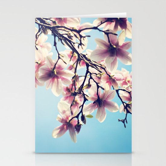 May Magnolias Stationery Cards