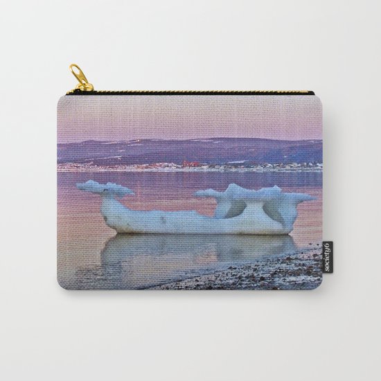 Viking Ice Ship Portrait Carry-All Pouch