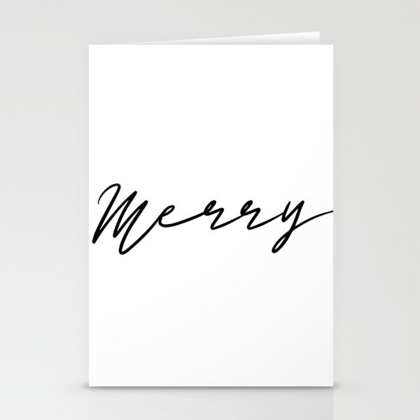 Merry Stationery Cards