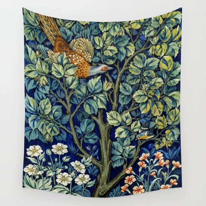 Cock Pheasant by William Morris & John Henry Dearle Wall Tapestry