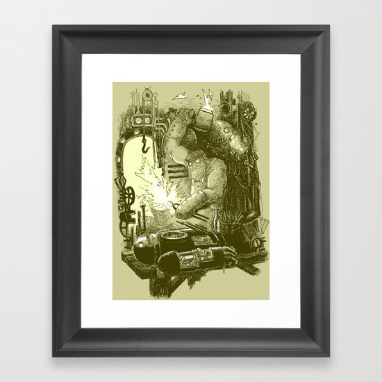 Doombots Framed Art Print